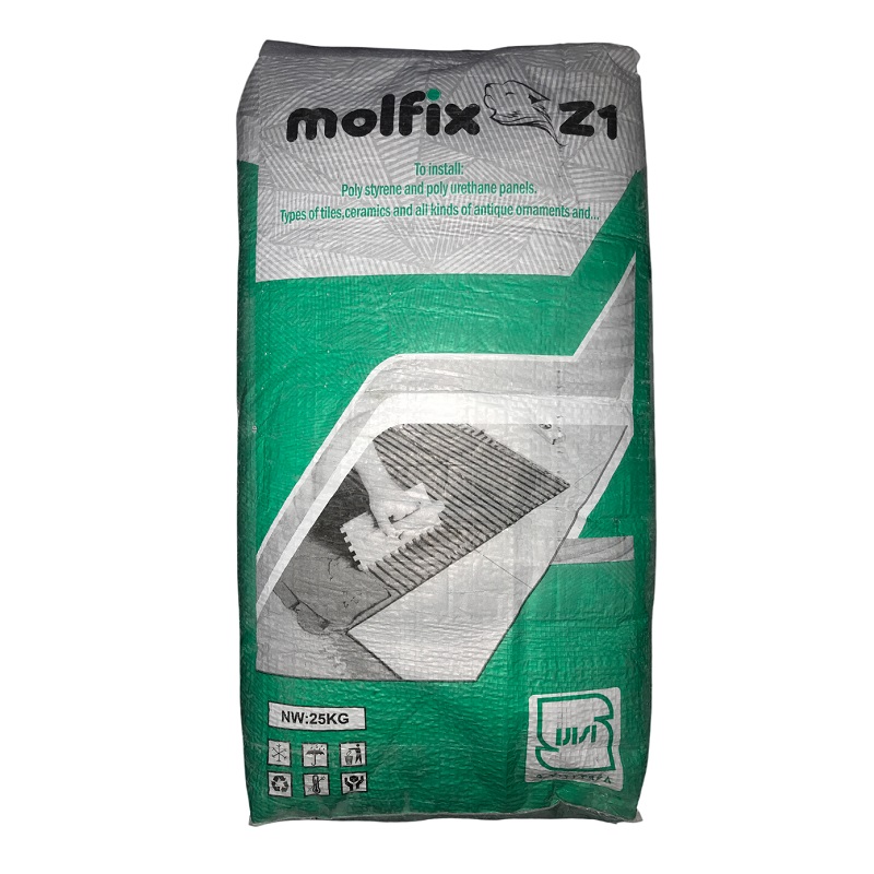 چسب پودری پرسلان کف و دیوار Z1 مولفیکس Molfix